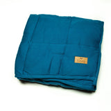 weighted blanket steel blue