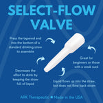 Ark's select flow valve info