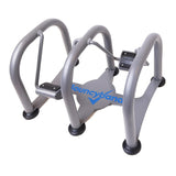 Dual pedal foot swing