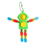 Pop & Spin Robot Fidget - 4 Pack Bundle