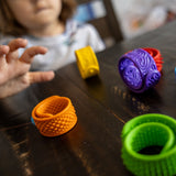 Sensory Textured Fidget Bracelets (Set of 6)