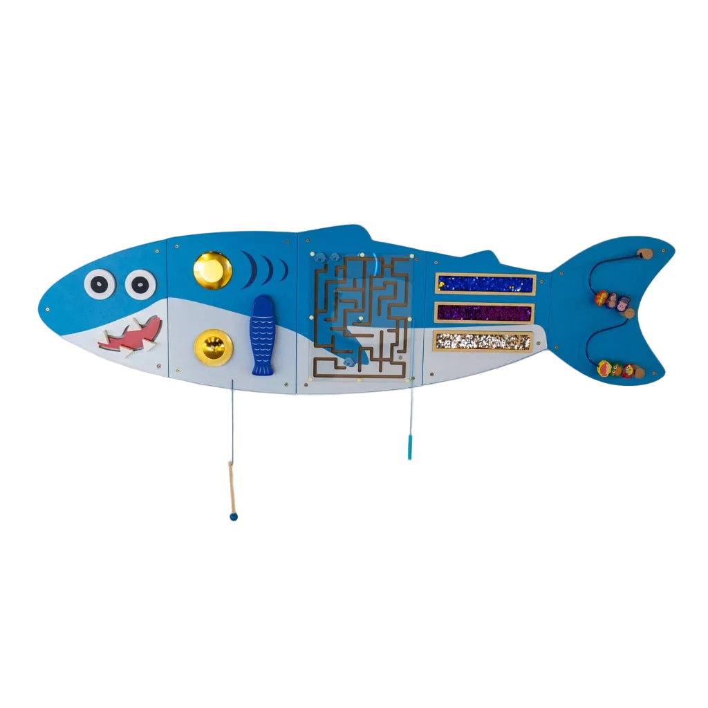 Shark Wall-mounted busy board
